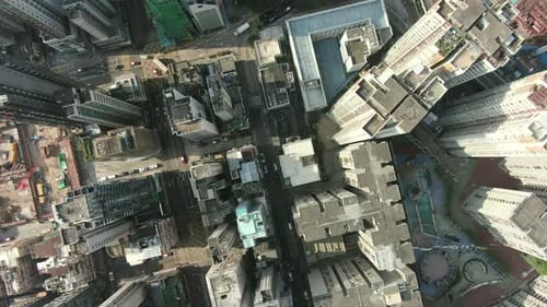 Bird’s Eye View of Buildings in the Whampoa Area, Hong Kong