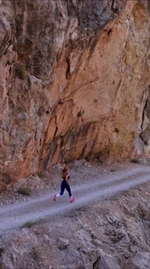 Victory Run on Mountain Road