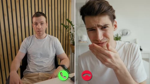 Emotions in Online Calls and Transitions to Real Interactions