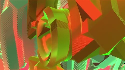 Hud Abstract Cybernetic Background