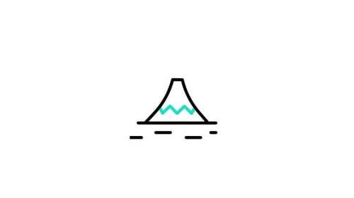 Animiertes Fuji-Symbol