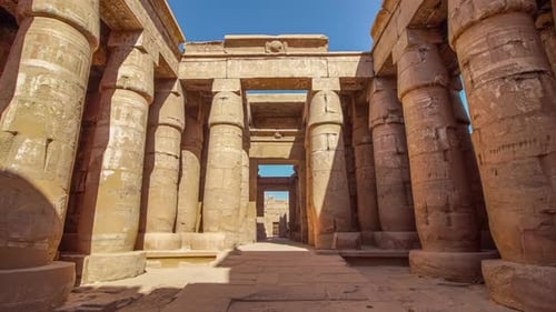 Karnak Temple in Luxor, Egypt.