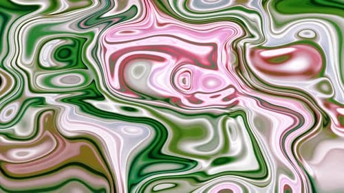 Abstract Fluid Liquid Marble Swirl Background Animation