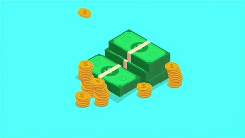 Falling Moneys 4K