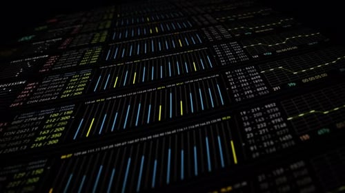 Algorithm Powered Futuristic Data Visualization Interface 4