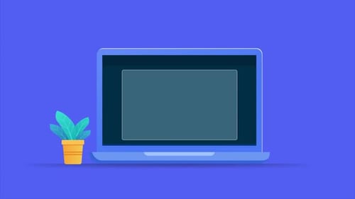 Copiar y pegar en acción. Animación de iconos de carpetas