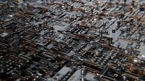Advanced Microchip Connecting with a Motherboard