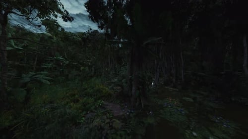 Scène tranquille au bord d'une rivière capturant la faune grâce à une observation calme