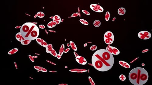 Percent Sign Background Loop