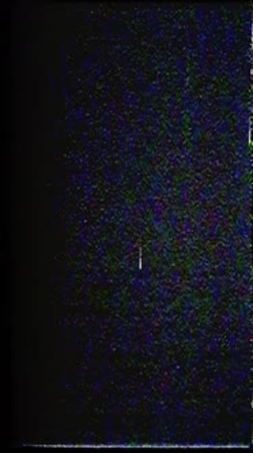 Vertical Digital Glitch Noise Static Effect