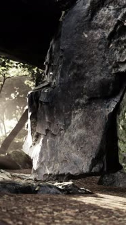 Incredible Sunset From the Cave