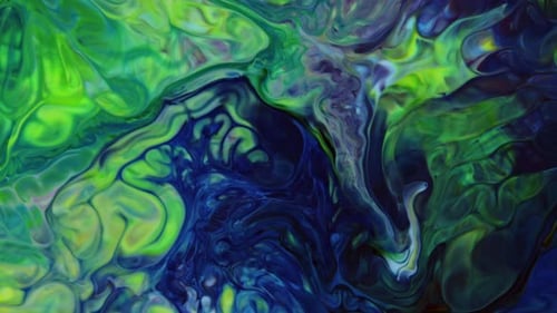 Abstract Colorful Ink Movements Spreads On Water Texture 456