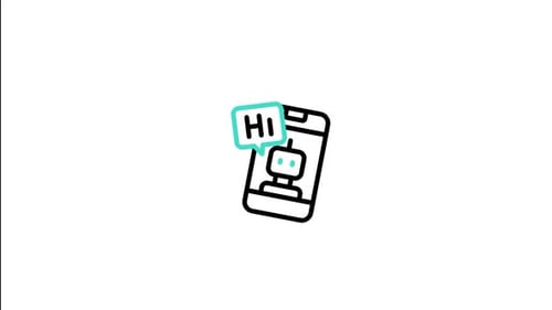Virtual Assistant Animated Icon
