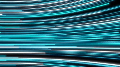 Abstract Neon Data Flow Animated Background
