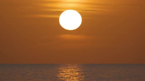 Sonnenuntergang am Meer