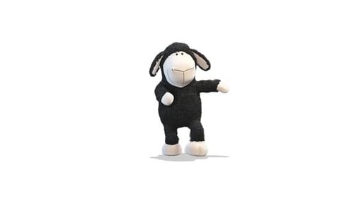 Dancing Black Sheep Character Animation Loop