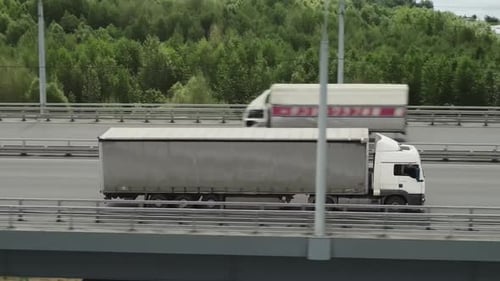 Truck Freight Lorry Drive Highway Road Cargo Delivery Transport Logistic