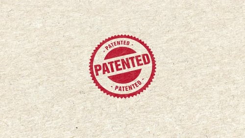Golden Seal Press Revealing Patented Stamp