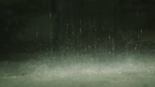 Water Drop Falling