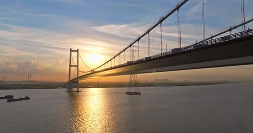 Aerial photo of the bridge 00087