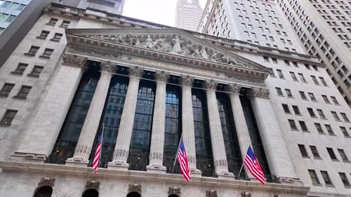 New York Stock Exchange Building in the Financial District