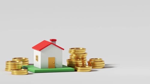 House property price inflation animation