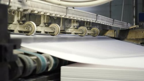 Conveyor Line for Production Plastic Sheets for Furniture