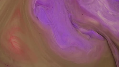 Abstract Fluid Art Background with Swirling Colors