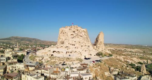 Uchisar Castle and Town Cappadocia
