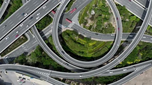 Road Intersection in China