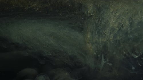 Star Dust. Gold Glitter Magic Background