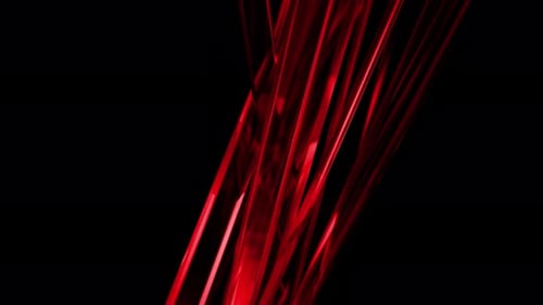 Dynamic Abstract Red Lines Motion Background