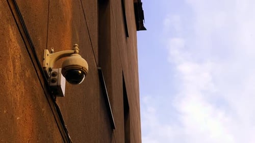 Vigilância de câmeras CCTV de segurança externa