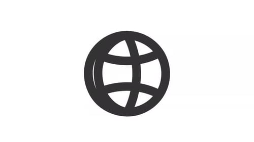 Animated Network Line Ui Icon