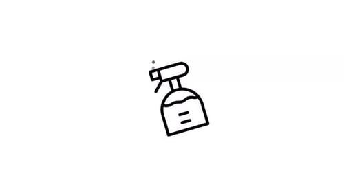 Spray Icon Animation