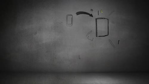 Animated Hand-Drawn Business and Technology Icons