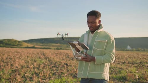 The Innovative Use of Aerial Drone Operations Within the Agriculture Field Sector