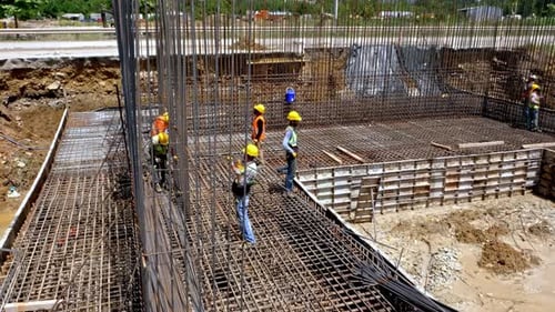 Construction Foundation Work