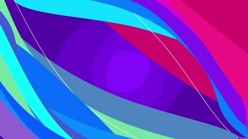 Fond animé abstrait coloré