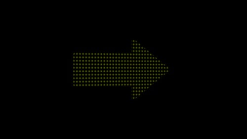 Flashing Arrow Light