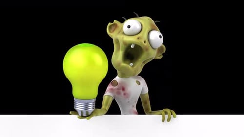 Fun zombie - 3D Animation