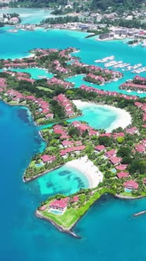 Eden Island At Victoria In Seychelles Islands Seychelles.