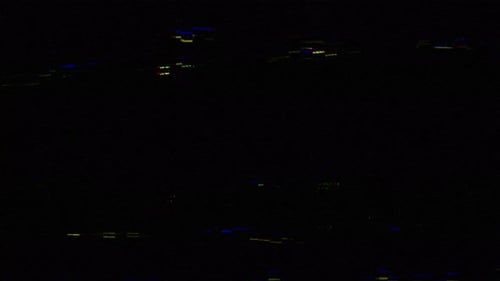 Faint Flickering Noise Indicates Ongoing Security Surveillance During Nighttime Hours