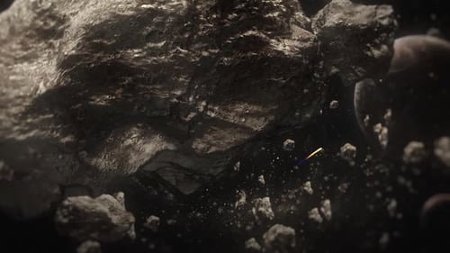 Asteroid - FHD-Hintergrund