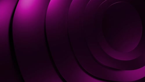Abstract Purple Fluid Shapes Looping Background Animation