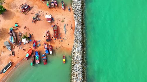 Breakwaters: Engineering structures built along coastlines.