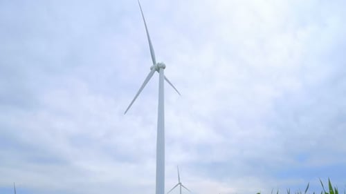 Wind Turbine Power Generation under Cloudy Skies
