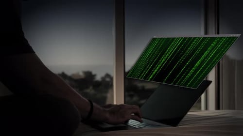Matrix-Hacker-Einrichtung