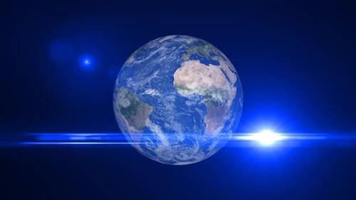 Erde, Planet und Weltraum