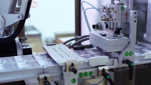 Automated Pharmaceutical Production Line Sound